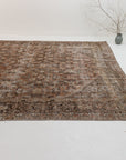 Reserved | 8'5 x 10'1 | Extra Large Distressed Mahal Rug | L-3100