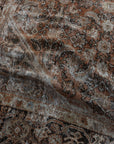 Reserved | 8'5 x 10'1 | Extra Large Distressed Mahal Rug | L-3100