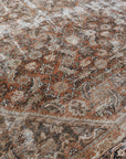 Reserved | 8'5 x 10'1 | Extra Large Distressed Mahal Rug | L-3100