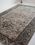 7'1 x 11'2 | Large Vintage Heriz | D-3104