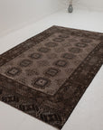5'0 x 7'10 | Medium Afghan Vintage Rug | CE-W-3120