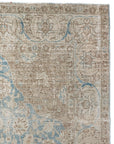 7'9 x 11'5 | Large Blue & Camel Tabriz | D-2641