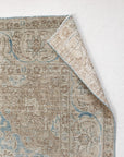 7'9 x 11'5 | Large Blue & Camel Tabriz | D-2641