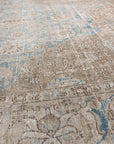 7'9 x 11'5 | Large Blue & Camel Tabriz | D-2641