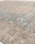 7'9 x 11'5 | Large Blue & Camel Tabriz | D-2641
