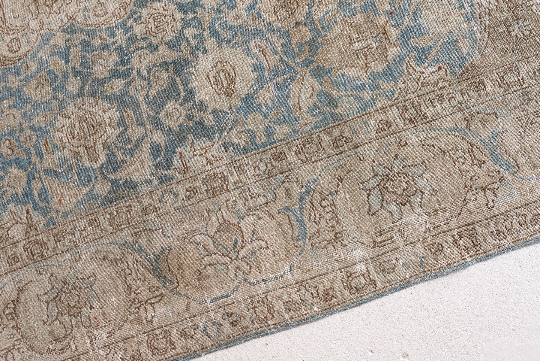 7'9 x 11'5 | Large Blue & Camel Tabriz | D-2641