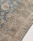 7'9 x 11'5 | Large Blue & Camel Tabriz | D-2641