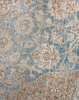 7'9 x 11'5 | Large Blue & Camel Tabriz | D-2641