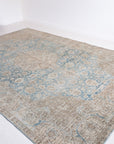7'9 x 11'5 | Large Blue & Camel Tabriz | D-2641
