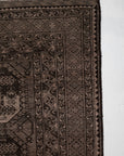 8'10 x 12'0 | Extra Large Brown Afghan Vintage Rug | CE-L-3112