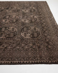 8'10 x 12'0 | Extra Large Brown Afghan Vintage Rug | CE-L-3112