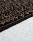8'10 x 12'0 | Extra Large Brown Afghan Vintage Rug | CE-L-3112