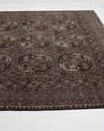 8'10 x 12'0 | Extra Large Brown Afghan Vintage Rug | CE-L-3112