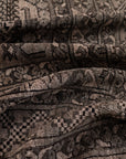 8'10 x 12'0 | Extra Large Brown Afghan Vintage Rug | CE-L-3112