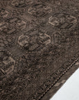 8'10 x 12'0 | Extra Large Brown Afghan Vintage Rug | CE-L-3112