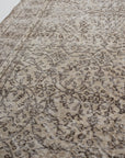 6'11 x 9'10 | Brown Vintage Rug | S-3135
