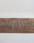 4'1 x 5'7 | Small Antique Hamadan Rug | W-3148