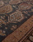 4'1 x 5'7 | Small Antique Hamadan Rug | W-3148