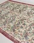 6'9 x 10'0 | Floral Oushak | S-2599