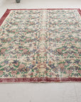 6'9 x 10'0 | Floral Oushak | S-2599