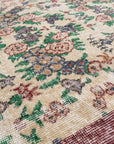 6'9 x 10'0 | Floral Oushak | S-2599
