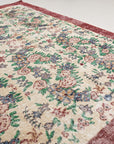 6'9 x 10'0 | Floral Oushak | S-2599