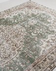 5'8 x 9'9 | Green Oushak | B-2598