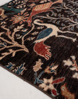 3'11 x 5'11 | Medium Bird Rug | N-3181