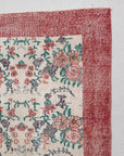 6'8 x 10'7 | Large Floral Oushak | S-2594