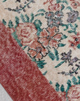6'8 x 10'7 | Large Floral Oushak | S-2594