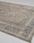 6'10 x 9'5 | Large Distressed Vintage Rug | S-3178