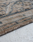 6'10 x 9'5 | Large Distressed Vintage Rug | S-3178