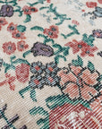 6'8 x 10'7 | Large Floral Oushak | S-2594