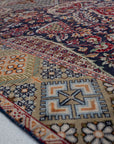 6'8 x 10'8 | Colorful Vintage Hamadan | S-3174