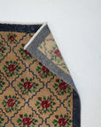 3'8 x 6'3 | Medium Vintage Floral Rug | N-3162