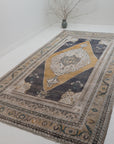 5'5 x 10'2 | Large 1960s Anatolian Vintage Rug | C-3154