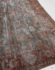 8'8 x 11'5 | Blue and Blush Mahal | M-2654