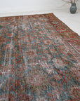 8'8 x 11'5 | Blue and Blush Mahal | M-2654