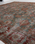 8'8 x 11'5 | Blue and Blush Mahal | M-2654