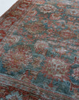 8'8 x 11'5 | Blue and Blush Mahal | M-2654