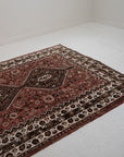 5'7 x 6'8 | Beautiful Vintage Shiraz | W-3191