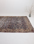 7'2 x 10'10 | Beautiful Antique Lavar Rug | CE-V-3232