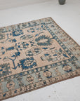4'5 x 7'0 | 1970s Medium Oushak Scatter Rug | CE-W-3248