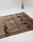 4'3 x 10'4 | Wide Floral Runner | CE-R-3244