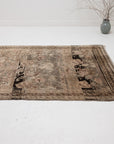 4'3 x 10'4 | Wide Floral Runner | CE-R-3244