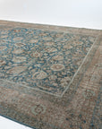 9'5 x 12'2 | Extra Large Blue Tabriz | L-2687