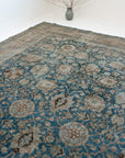 9'5 x 12'2 | Extra Large Blue Tabriz | L-2687