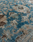 9'5 x 12'2 | Extra Large Blue Tabriz | L-2687