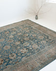 9'5 x 12'2 | Extra Large Blue Tabriz | L-2687
