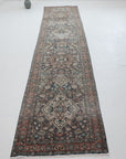 2'7 x 12'2 | Colorful Tabriz Vintage Runner | R-3303